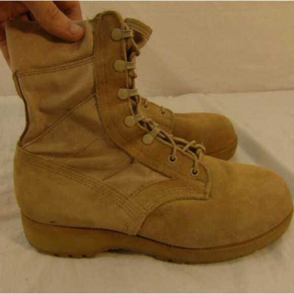 ALTAMA HOT WEATHER DESERT TAN sz8XW COMBAT MILITARY VIBRAM SOLES BOOTS NM 00217 main image 6
